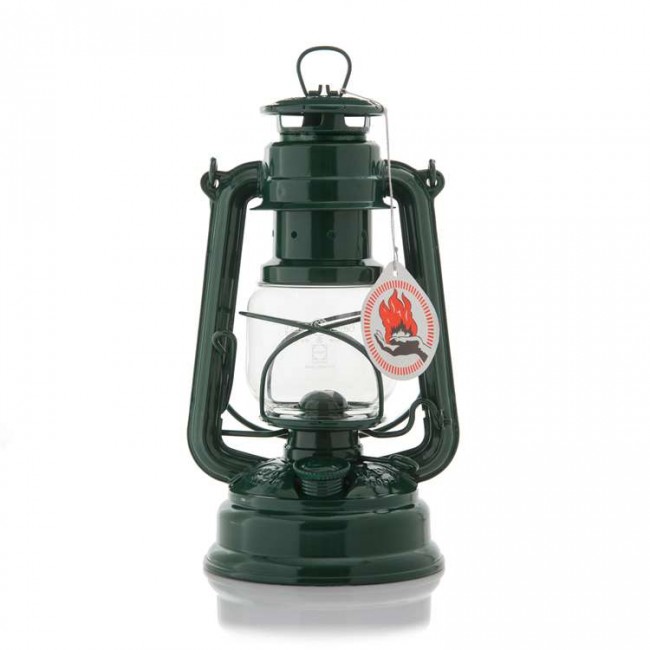 Lampe tempête feuerhand 276 Vert Mousse