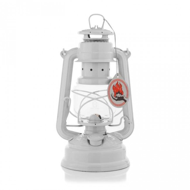 Lampe tempête feuerhand 276 Blanc pur