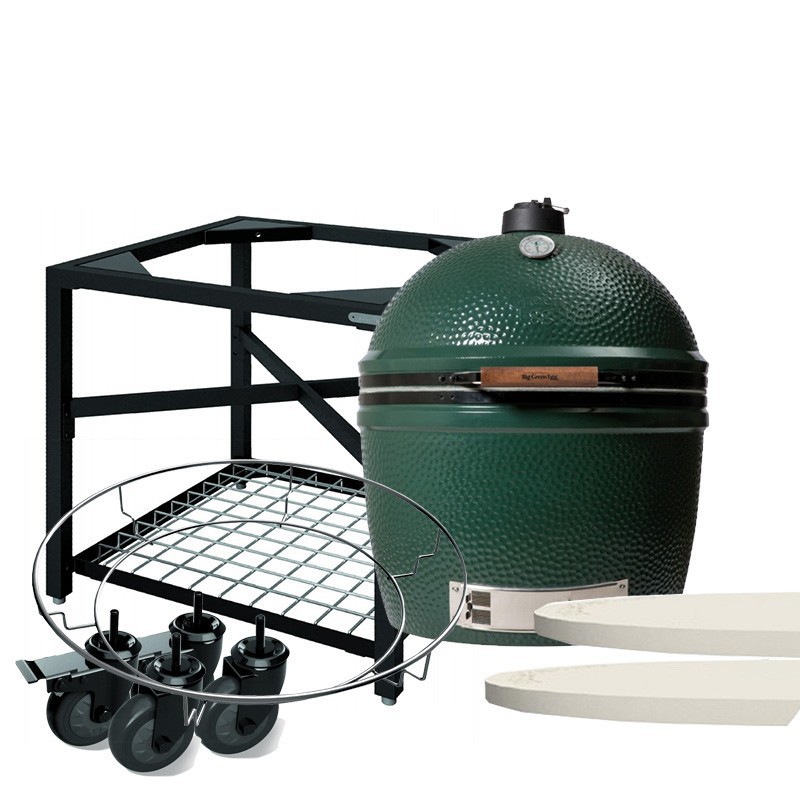 Big Green Egg 2XL pack Start Table Modulaire + MEUBLE Placard