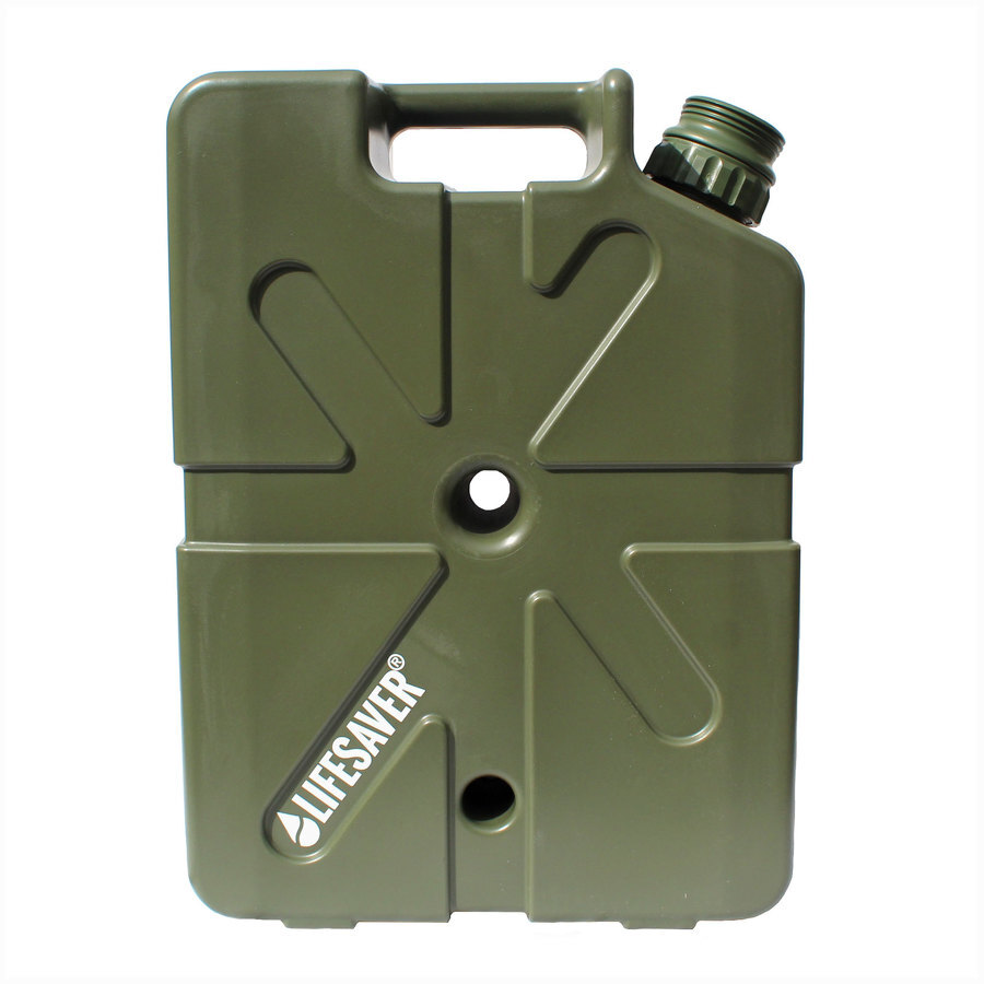 Jerrycan LifeSaver purificateur d'eau vert armée