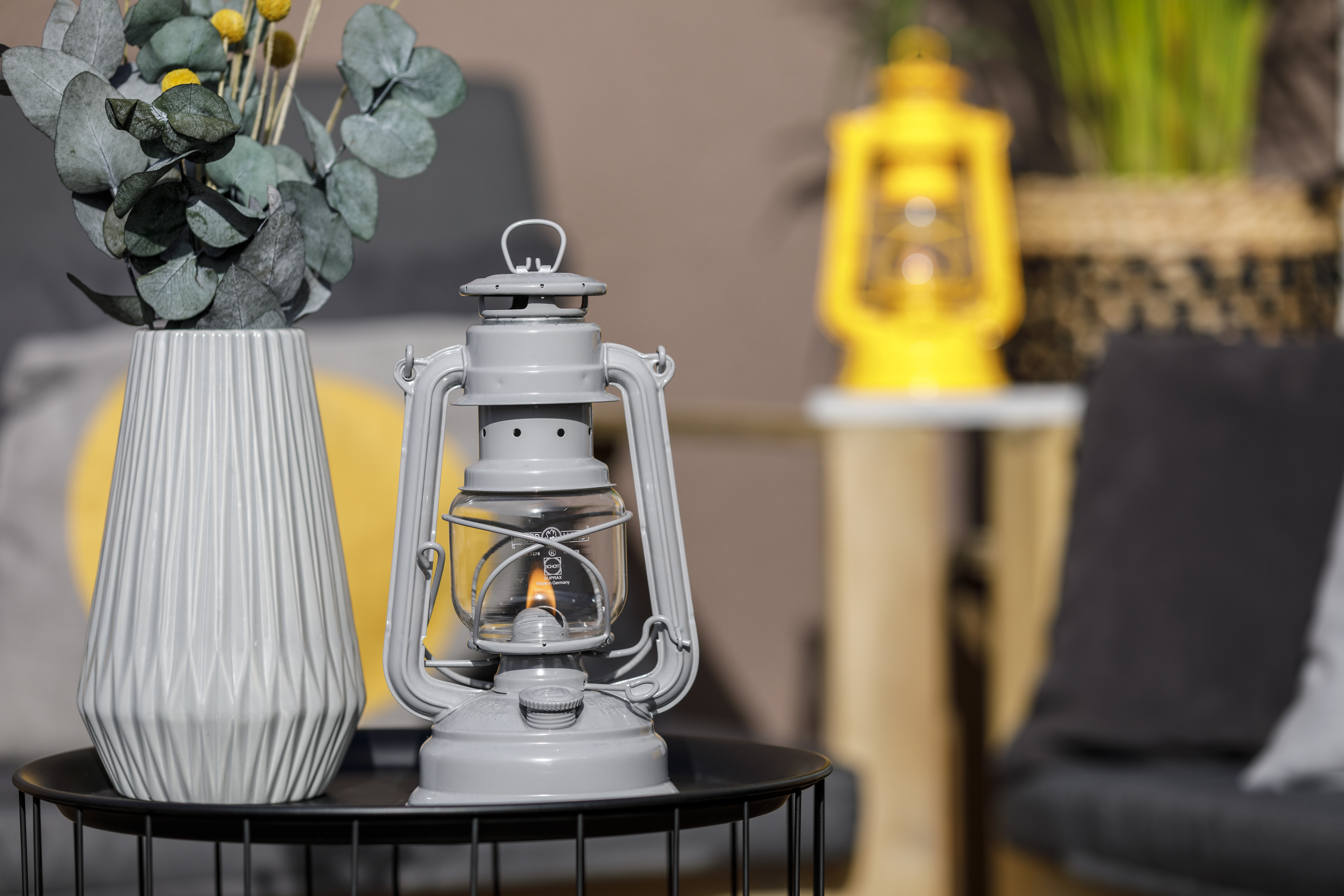 Feuerhand 276 Nordicgrey - Lampe à Pétrole Lampes-Tempête