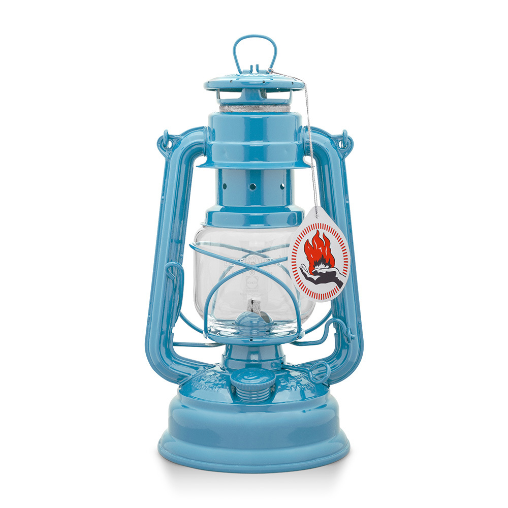 Lampe tempête feuerhand 276 Blue Pastel