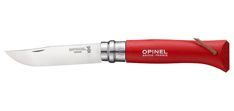 Opinel N°08 Baroudeur Rouge