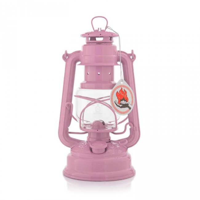 Lampe tempête feuerhand 276 Rose clair