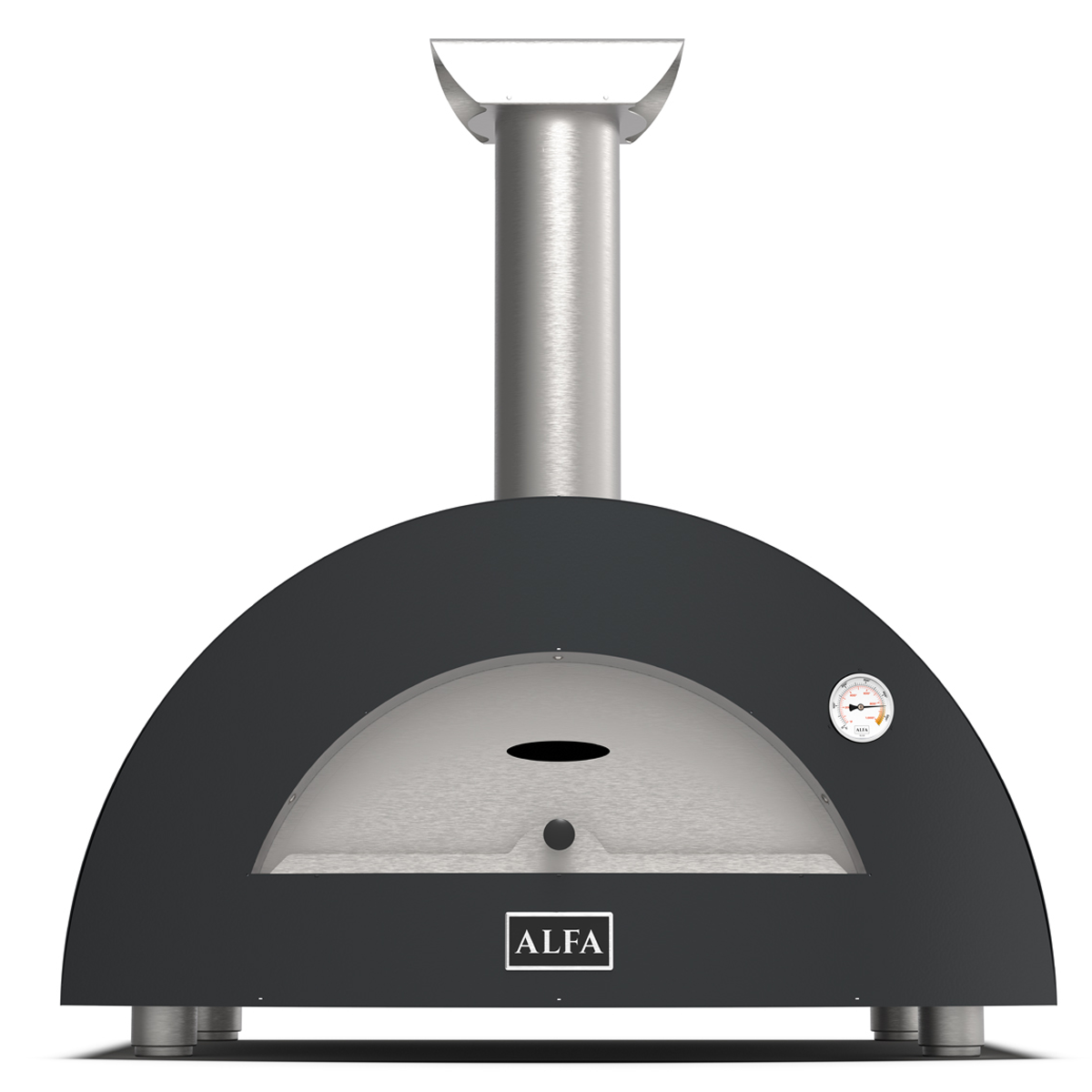 Four Alfa Moderno 2 Pizzas Hybride Gris Ardesia