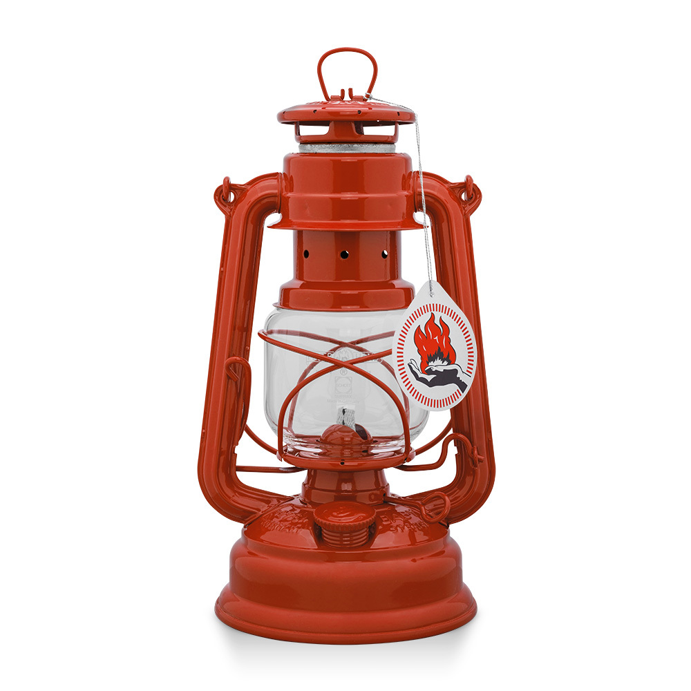 Lampe tempête feuerhand 276 Brick Red