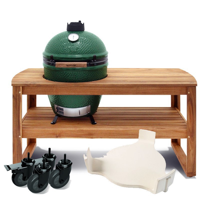 Big Green Egg L pack Start table Eucalyptus