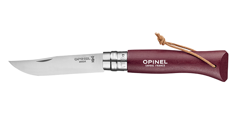 Opinel N°08 Baroudeur Grenat