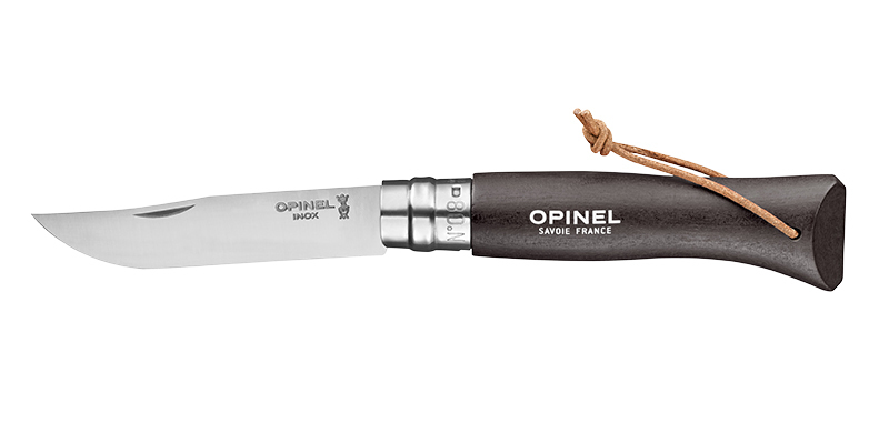 Opinel N°08 Baroudeur Noir Brun