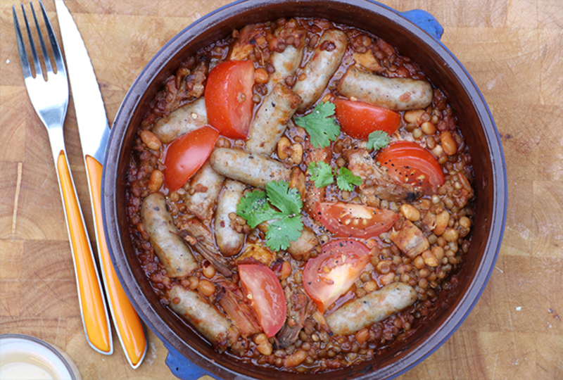 sauvage lentille hot pot