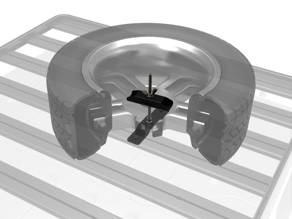 SUPPORT ROUE SECOURS REM.ALU TEMVER TV200A