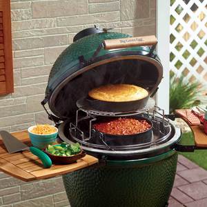 Tablette latérales en acacia Big Green Egg L