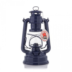 Lampe tempête feuerhand 276 Bleu Cobalt