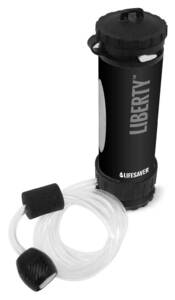 Bouteille Purificateur d'eau Liberty Lifesaver noir