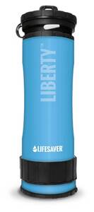 Bouteille Purificateur d'eau Liberty Lifesaver bleu