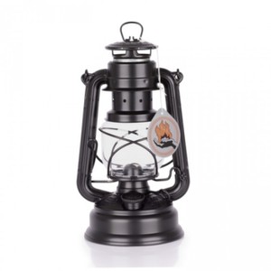 Lampe tempête feuerhand 276 Noir Mate