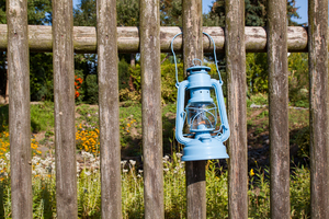 Lampe tempête feuerhand 276 Blue Pastel