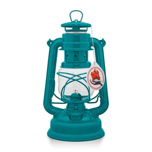 Lampe tempête feuerhand 276 Teal Blue