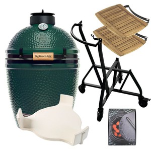 Big Green Egg M pack Start Chariot avec Tablettes