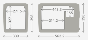 Réfrigérateur Dometic CDF2 36