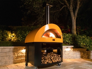 Four Alfa Moderno 5 Pizzas Hybride Jaune