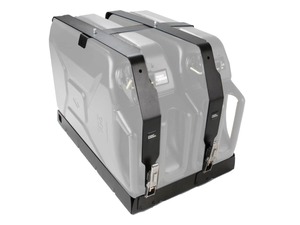 Support jerrycan horizontal double