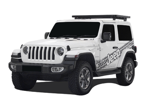 Kit de 1/2 galerie de toit Extreme pour une Jeep Wrangler JL 2 Portes (2018-jusqu'à présent) - de Front Runner