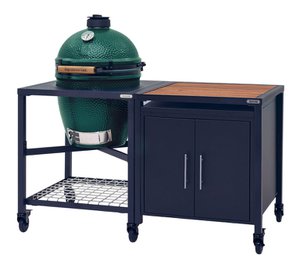 Big Green Egg M pack Start Table Modulaire + Meuble placard