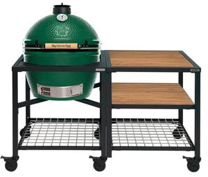 Big Green Egg XL pack Start Table Modulaire + Meuble 3 étagères