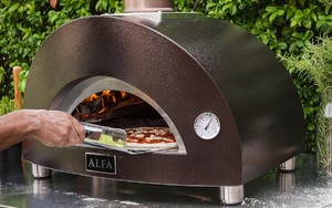 Four Alfa Moderno 1 Pizza Nano bois cuivre