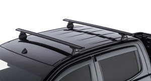 Kit barres de toit sur rail Vortex black