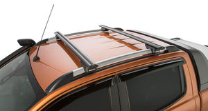 Kit barres de toit sur barre longitudinal SX black