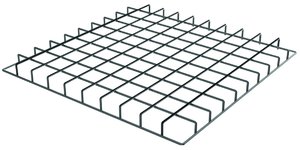 Plateau grillagé en acier inoxydable