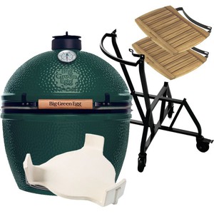 Big Green Egg XL pack Start Chariot avec tablette